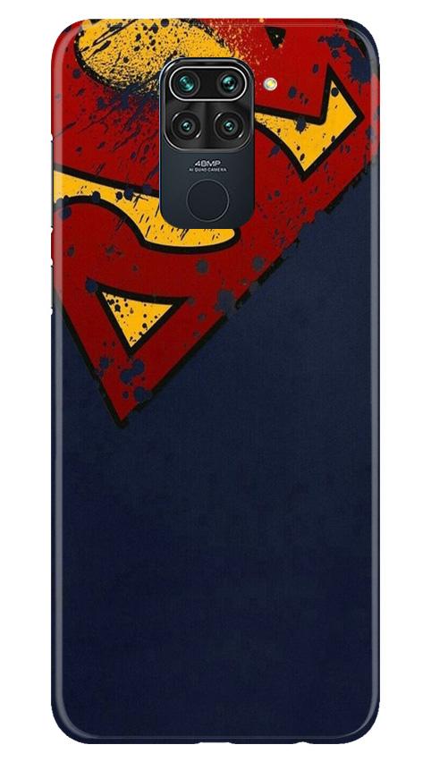 Superman Superhero Case for Redmi Note 9  (Design - 125)