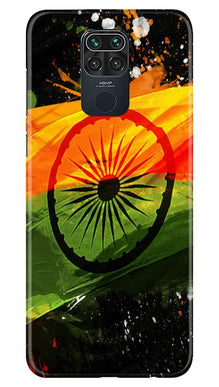 Indian Flag Mobile Back Case for Redmi Note 9  (Design - 137)