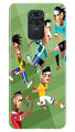 Football Case for Redmi Note 9  (Design - 166)