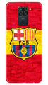 FCB Football Case for Redmi Note 9  (Design - 174)