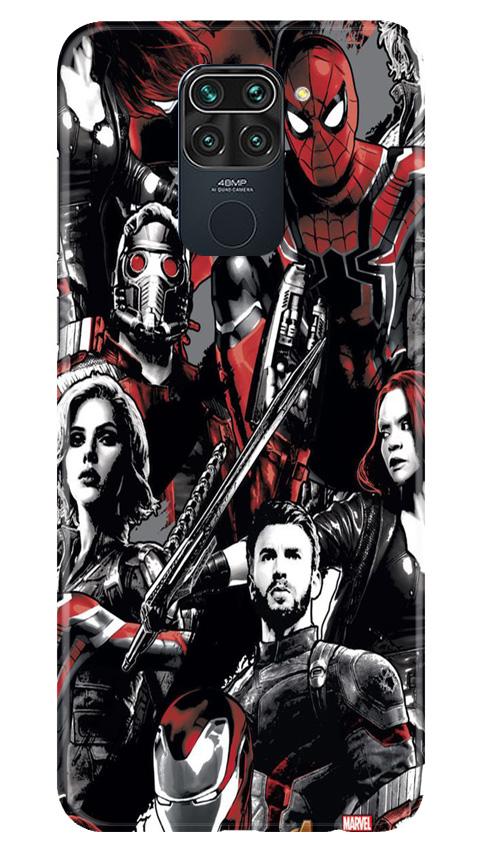 Avengers Case for Redmi Note 9 (Design - 190)