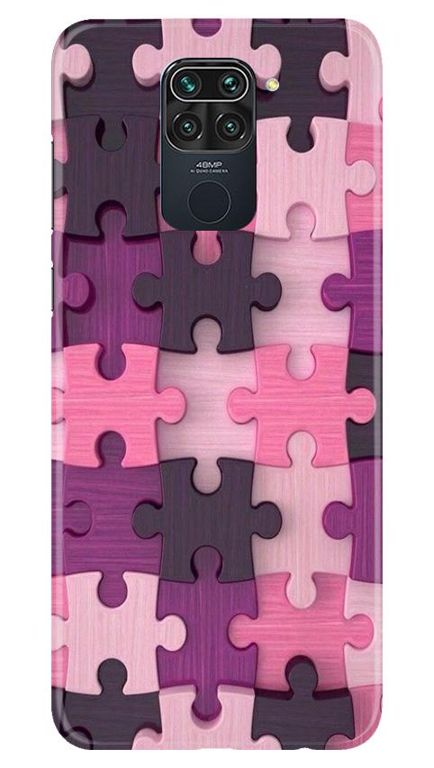 Puzzle Case for Redmi Note 9 (Design - 199)