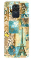 Travel Eiffel Tower Case for Redmi Note 9 (Design No. 206)