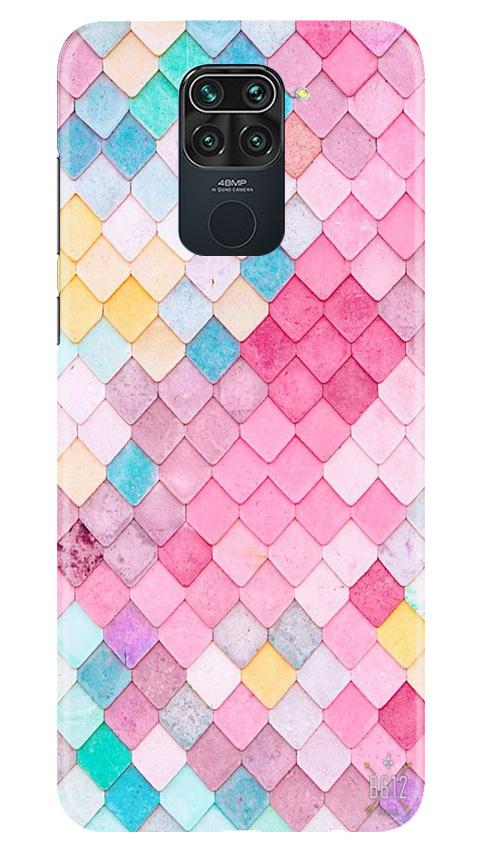 Pink Pattern Case for Redmi Note 9 (Design No. 215)