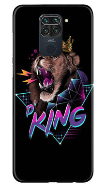 Lion King Mobile Back Case for Redmi Note 9 (Design - 219)