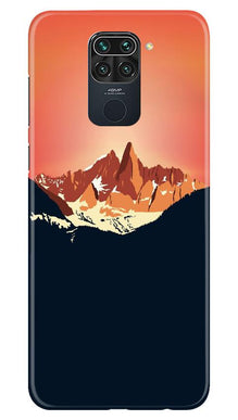 Mountains Mobile Back Case for Redmi Note 9 (Design - 227)