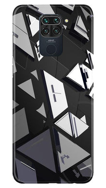 Modern Art Mobile Back Case for Redmi Note 9 (Design - 230)