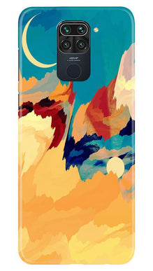 Modern Art Mobile Back Case for Redmi Note 9 (Design - 236)