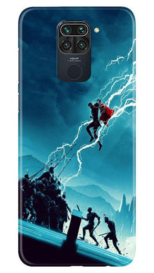 Thor Avengers Mobile Back Case for Redmi Note 9 (Design - 243)