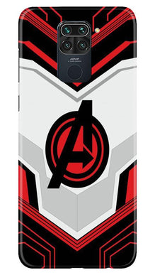 Avengers2 Mobile Back Case for Redmi Note 9 (Design - 255)
