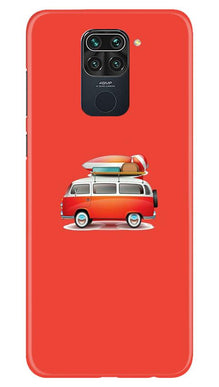 Travel Bus Mobile Back Case for Redmi Note 9 (Design - 258)