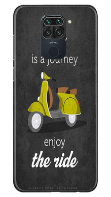 Life is a Journey Mobile Back Case for Redmi Note 9 (Design - 261)