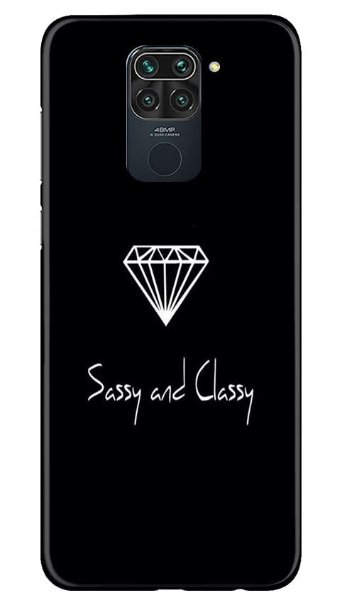 Sassy and Classy Case for Redmi Note 9 (Design No. 264)