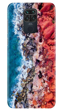 Sea Shore Mobile Back Case for Redmi Note 9 (Design - 273)