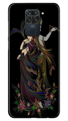 Radha Krishna Mobile Back Case for Redmi Note 9 (Design - 290)