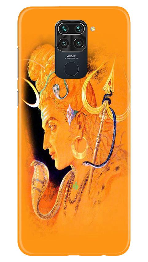 Lord Shiva Case for Redmi Note 9 (Design No. 293)