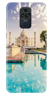 Taj Mahal Mobile Back Case for Redmi Note 9 (Design - 297)