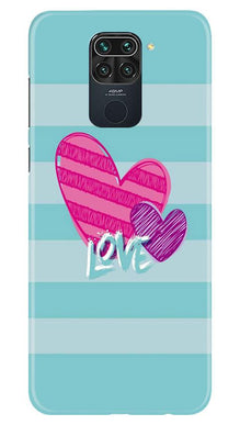 Love Mobile Back Case for Redmi Note 9 (Design - 299)