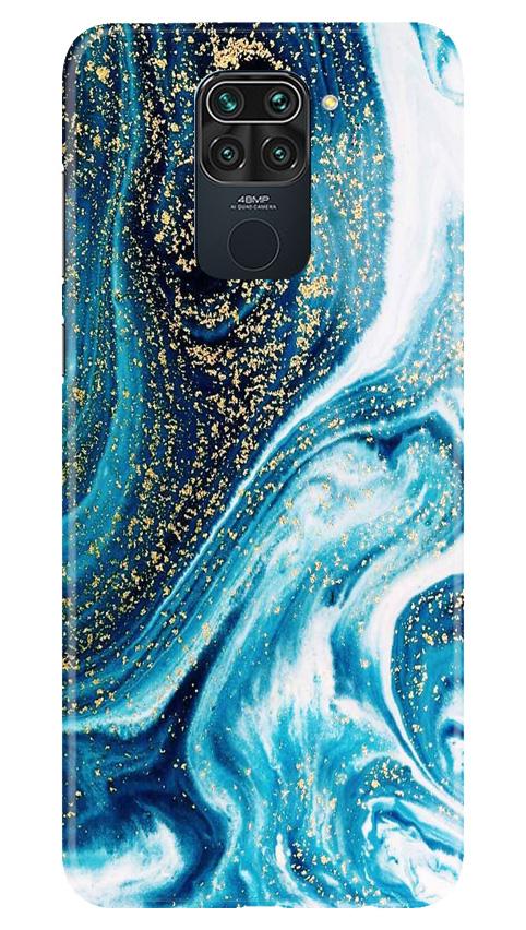 Marble Texture Mobile Back Case for Redmi Note 9 (Design - 308)