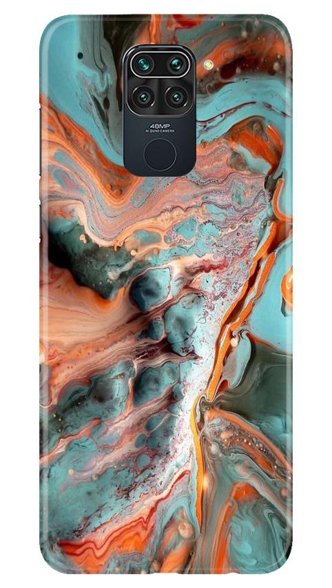 Marble Texture Mobile Back Case for Redmi Note 9 (Design - 309)