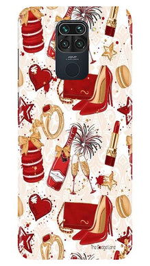 Girlish Mobile Back Case for Redmi Note 9 (Design - 312)