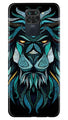 Lion Mobile Back Case for Redmi Note 9 (Design - 314)