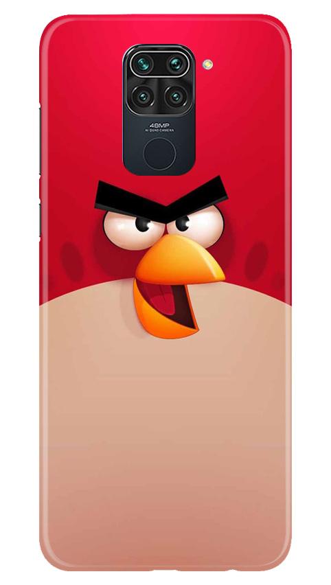 Angry Bird Red Mobile Back Case for Redmi Note 9 (Design - 325)