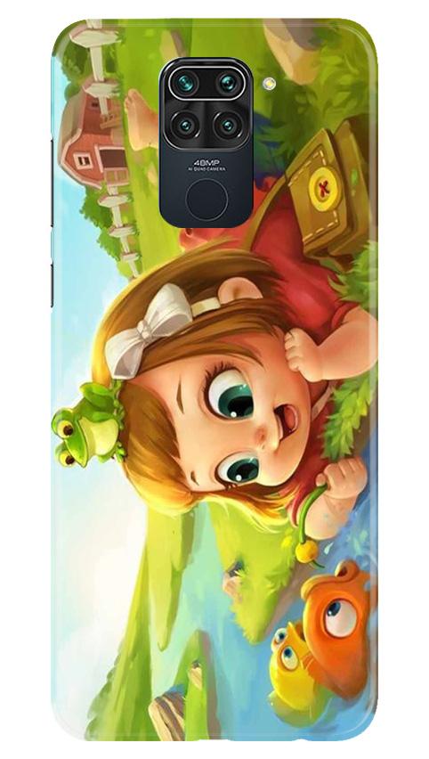 Baby Girl Mobile Back Case for Redmi Note 9 (Design - 339)