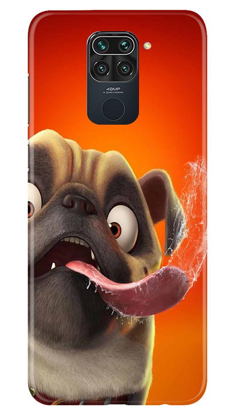 Dog Mobile Back Case for Redmi Note 9 (Design - 343)