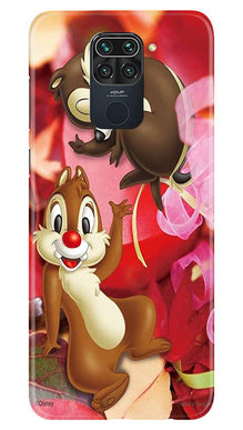 Chip n Dale Mobile Back Case for Redmi Note 9 (Design - 349)