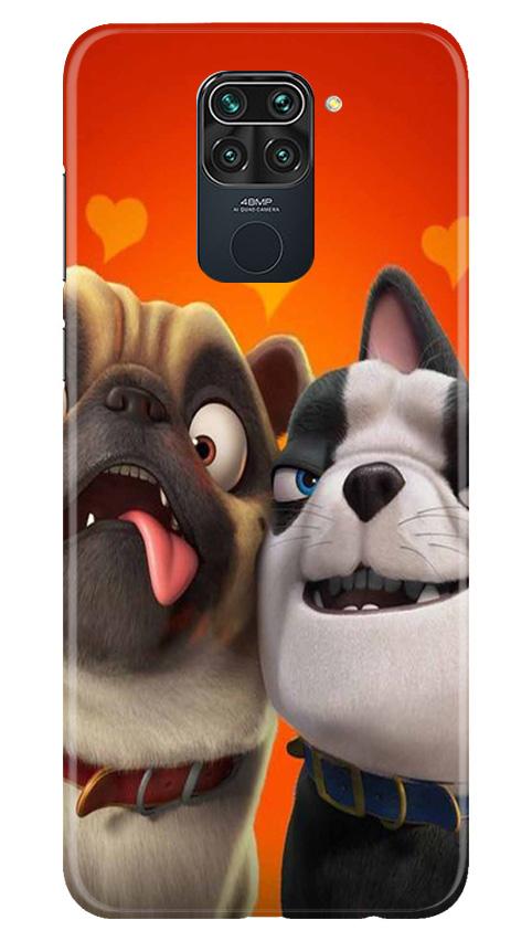 Dog Puppy Mobile Back Case for Redmi Note 9 (Design - 350)