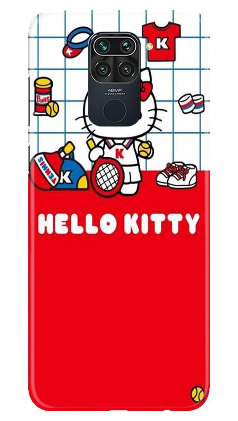 Hello Kitty Mobile Back Case for Redmi Note 9 (Design - 363)