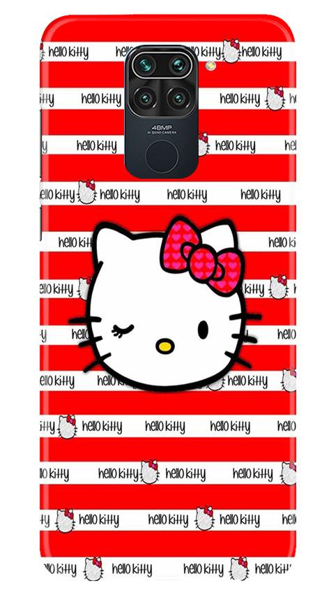 Hello Kitty Mobile Back Case for Redmi Note 9 (Design - 364)