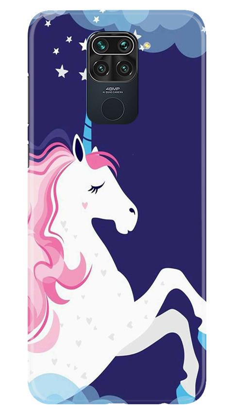 Unicorn Mobile Back Case for Redmi Note 9 (Design - 365)