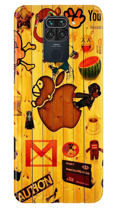 Wooden Texture Mobile Back Case for Redmi Note 9 (Design - 367)