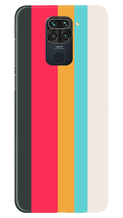 Color Pattern Mobile Back Case for Redmi Note 9 (Design - 369)
