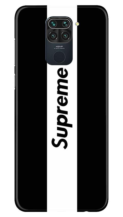 Supreme Mobile Back Case for Redmi Note 9 (Design - 388)