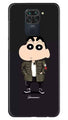 Shin Chan Mobile Back Case for Redmi Note 9 (Design - 391)
