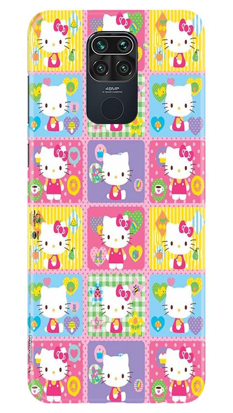 Kitty Mobile Back Case for Redmi Note 9 (Design - 400)