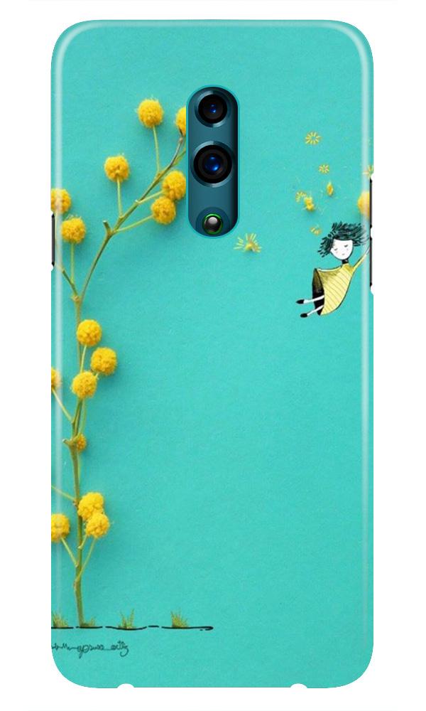 Flowers Girl Case for Realme X (Design No. 216)