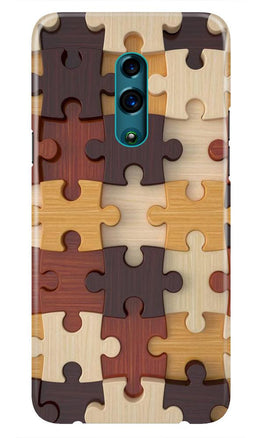 Puzzle Pattern Case for Oppo K3 (Design No. 217)