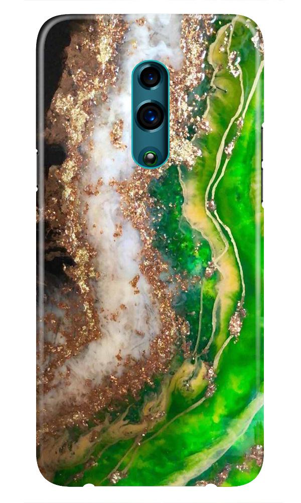 Marble Texture Mobile Back Case for Oppo K3  (Design - 307)