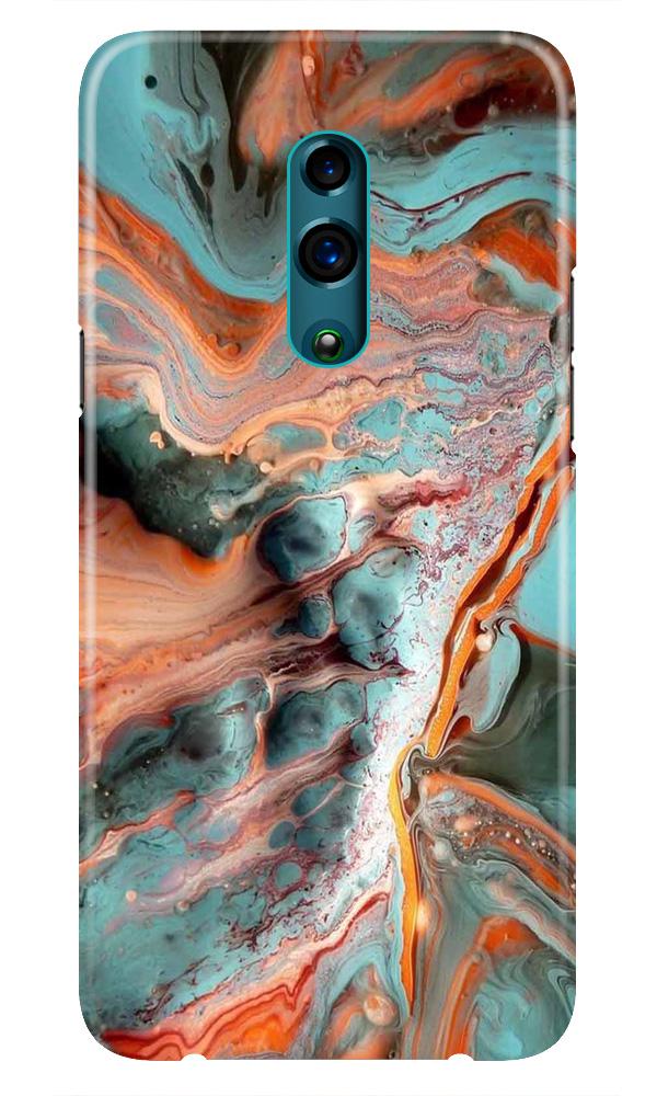 Marble Texture Mobile Back Case for Realme X  (Design - 309)
