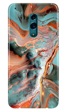 Marble Texture Mobile Back Case for Oppo K3  (Design - 309)