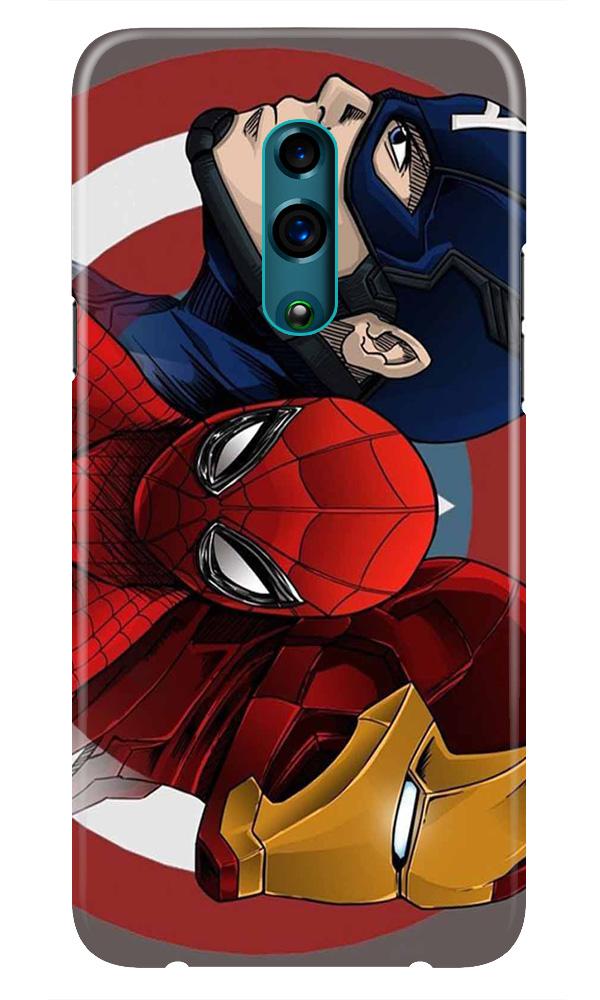 Superhero Mobile Back Case for Oppo K3  (Design - 311)