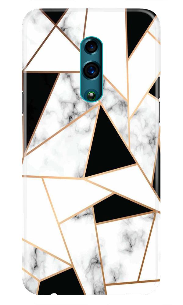 Marble Texture Mobile Back Case for Oppo Reno  (Design - 322)