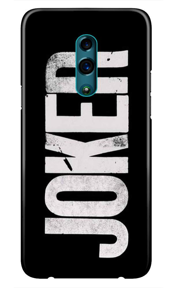 Joker Mobile Back Case for Realme X  (Design - 327)