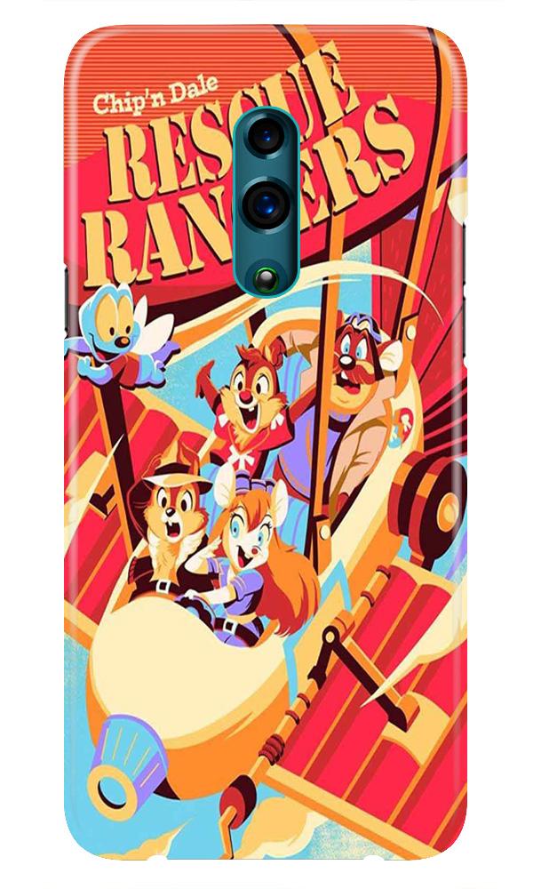 Rescue Rangers Mobile Back Case for Oppo K3  (Design - 341)