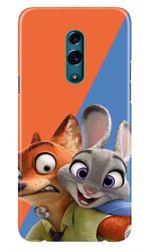 Cartoon Mobile Back Case for Realme X  (Design - 346)