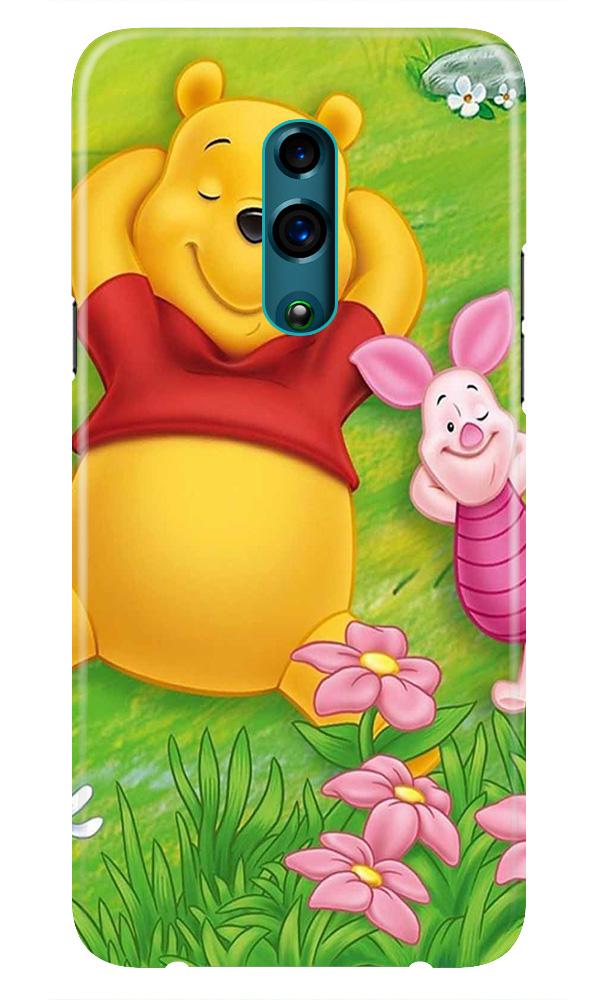 Winnie The Pooh Mobile Back Case for Oppo Reno  (Design - 348)